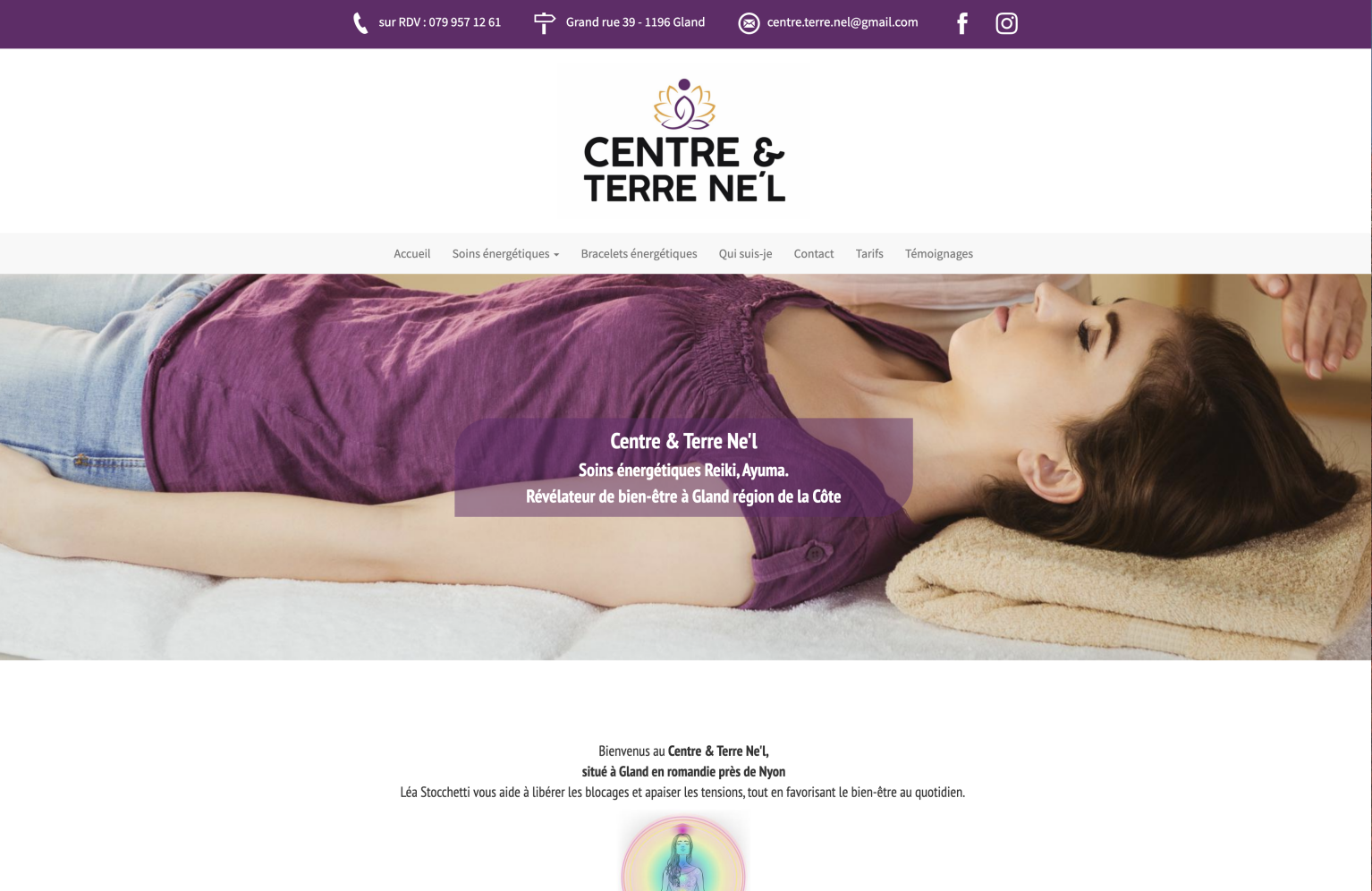 Soins énergétiques Reiki, Ayuma. Révélateur de bien-être à Gland région de la Côte