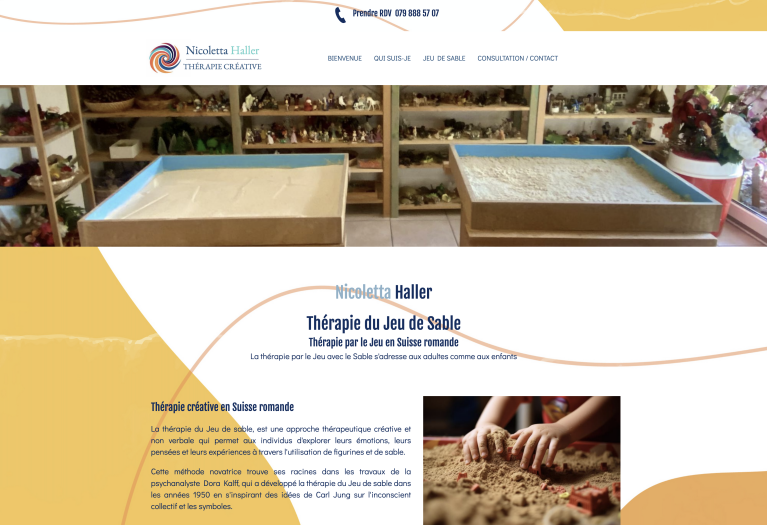 Thérapie du Jeu de Sable - Bussy-sur-Moudon