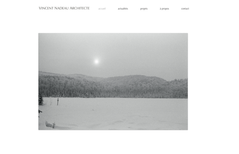 VINCENT NADEAU ARCHITECTE